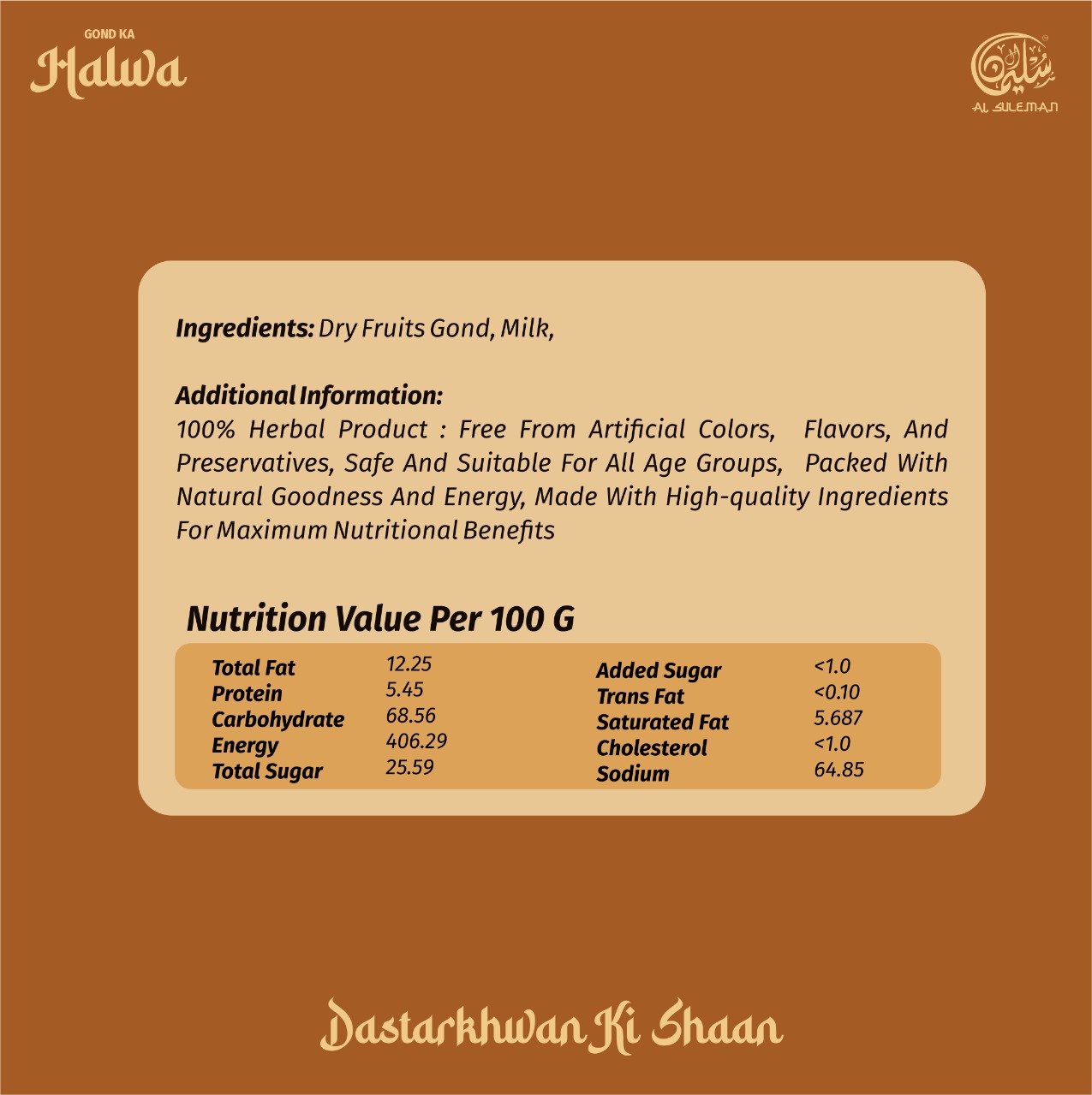 Gond Badam halwa - Image 5