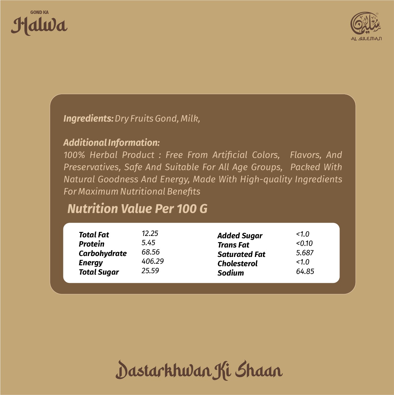 Gond Akhrot Halwa - Image 3